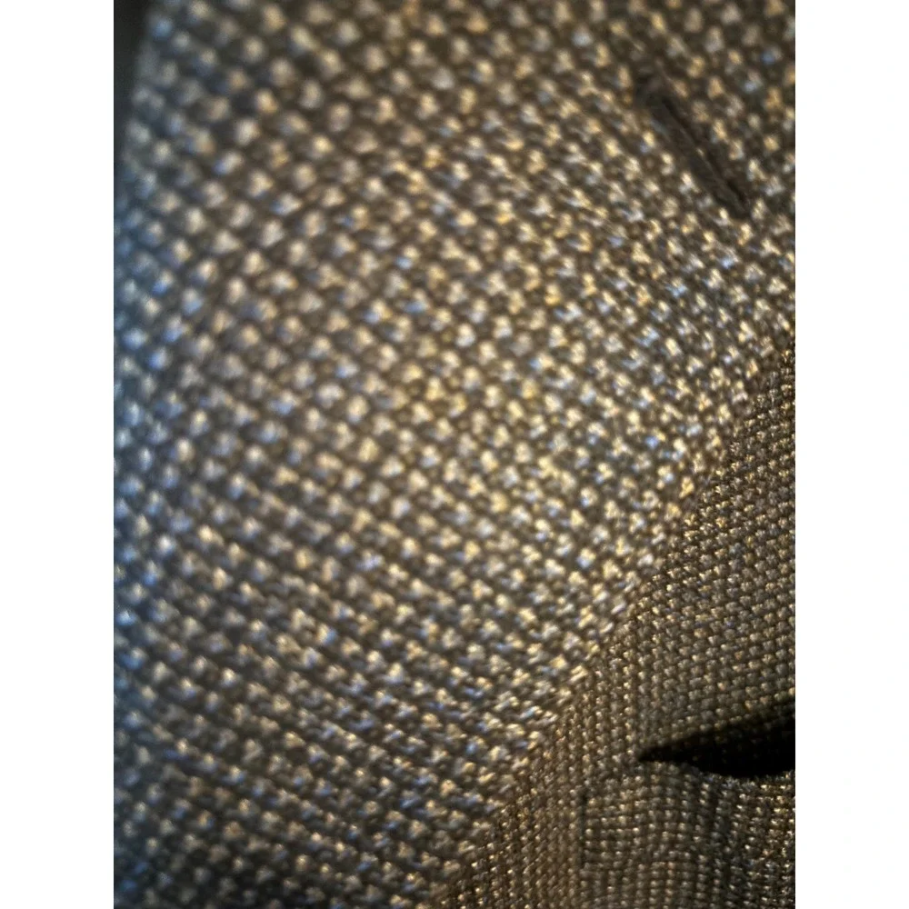 Mens Grey Micro Dot Pattern Blazer Jacket‎ Dress Coat